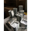 Lebensmittelverpackung Rechteck Aluminiumfolienbehälter